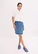 Kortermet bluse av musselin, bonprix