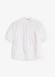Kortermet bluse av musselin, bonprix