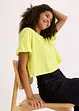Oversized topp av ren økologisk bomull, bonprix