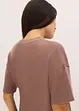 Loungewear-kosedress med shorts i vaflet jersey, bonprix