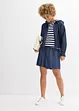 Slip on-shorts med smock-linning, bonprix