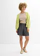 Slip on-shorts med smock-linning, bonprix