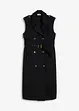 Kjole i trenchcoat-look med belte (2-delt sett), bonprix