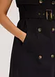 Kjole i trenchcoat-look med belte (2-delt sett), bonprix