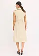 Kjole i trenchcoat-look med belte (2-delt sett), bonprix