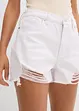High Waist-shorts i twill, bonprix