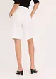 Shorts i twill med knytebelte, bonprix