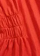 Jerseytopp med smock, bonprix