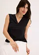 Omslagstopp i kreppet jersey, bonprix