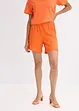 Jerseyshorts i lett krepp, bonprix