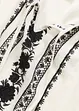 Bluse med broderi, bonprix