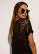 Heklet strandkimono i viskose, bonprix