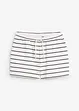 Sweatshorts i bomullsmiks, bonprix