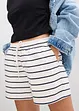 Sweatshorts i bomullsmiks, bonprix