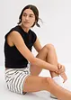 Sweatshorts i bomullsmiks, bonprix
