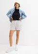 Sweatshorts i bomullsmiks, bonprix