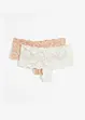 Panty med blonde (2-pack), bonprix