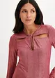 Langermet topp med cut outs, bonprix