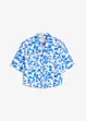Kortermet bluse i myk viskosemiks, bonprix