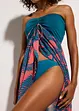 Bandeau-strandkjole i chiffon, bonprix