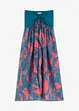 Bandeau-strandkjole i chiffon, bonprix