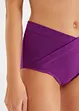 Maxitruse i V-fasong med økologisk bomull (4-pack), bonprix