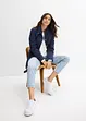 Bomullsparkas i utility-stil, halvlang, bonprix