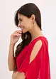 Blondekjole med cape i lett chiffon, bonprix