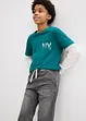 Bermudashorts i denim med stretch, Regular Fit, bonprix