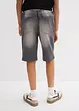 Bermudashorts i trikot i denim look, Regular Fit, bonprix