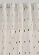 Gardin med broderi (1-pack), bonprix