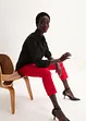 7/8-lang slip on-bukse       med stretch, bonprix