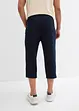 3/4-lang sweatbukse med denim-look og komfortlinning, bonprix