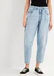 Barrel-jeans Mid Waist Low Stretch, cropped, bonprix