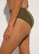 High Waist-bikinibukse med høy benskjæring, bonprix