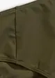 High Waist-bikinibukse med høy benskjæring, bonprix