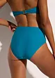 High Waist-bikinibukse med høy benskjæring, bonprix