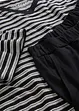 Pyjamas med V-hals, bonprix