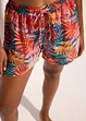 Strandshorts i chiffon, bonprix