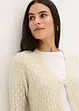 Kort cardigan med paljetter, bonprix