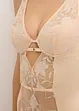 Stringbody med bøyle og glans, bonprix