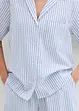 Skjortebluse i 100% bomull, bonprix