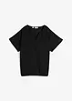 Oversized bluse med elastisk fald, bonprix