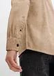 Langermet skjorte i 100% bomull i vasket look, bonprix