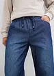 Classic Fit pull on-jeans i sommerlig denim (2-pack), bonprix