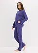 Loungewear-kosedress i viskose med hette, bonprix