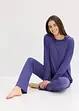 Loungewear-kosedress i viskose med hette, bonprix