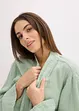 Morgenkåpe i musselin, oversized, bonprix
