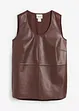 Singlet med forstykke i lammenappa, bonprix