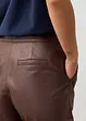 Skinnshorts i lammenappa, bonprix